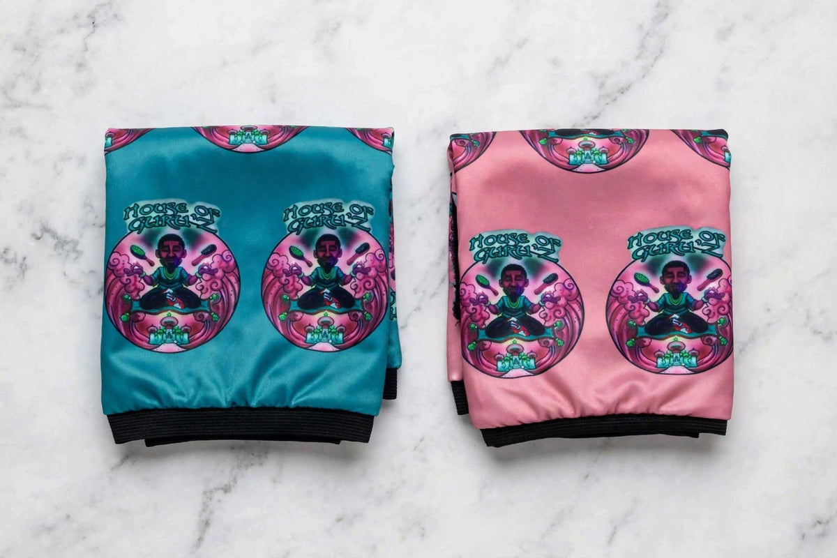 HONOR THE COTTON CANDY™ — THE GURU WAVE LOCK™ Two-Tone Cotton Candy Compression Cap | HOUSE OF GURU™