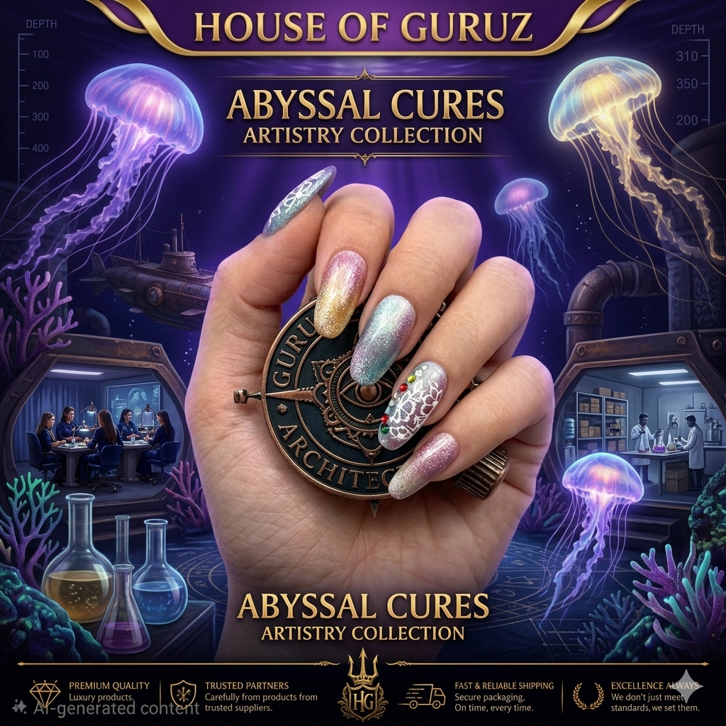 Mermaid Tail press on nails
