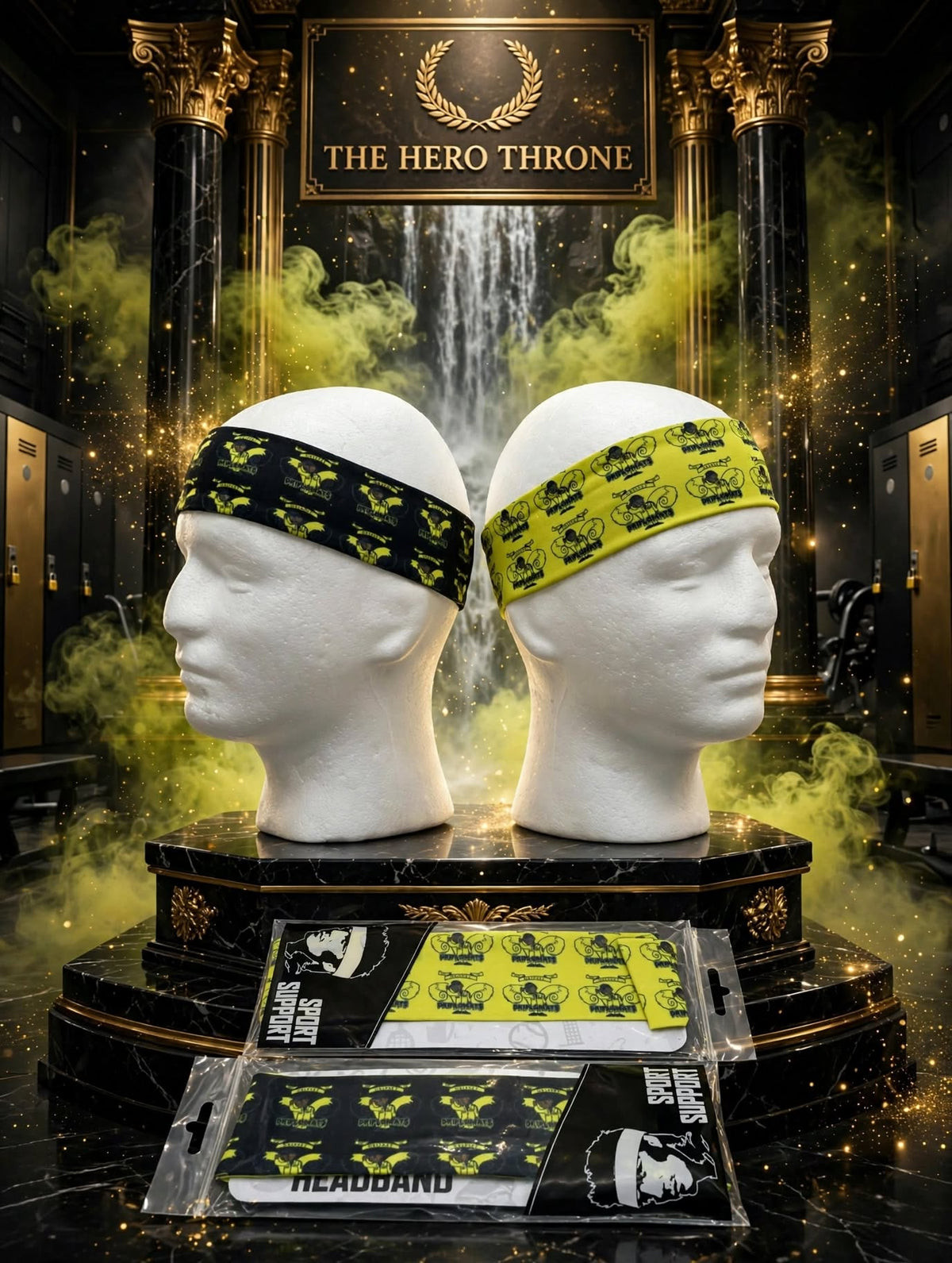 THE FRONTLINE BAND™ — Honor Over Greatness Squad Headband | Driplomats Wave Team | Single