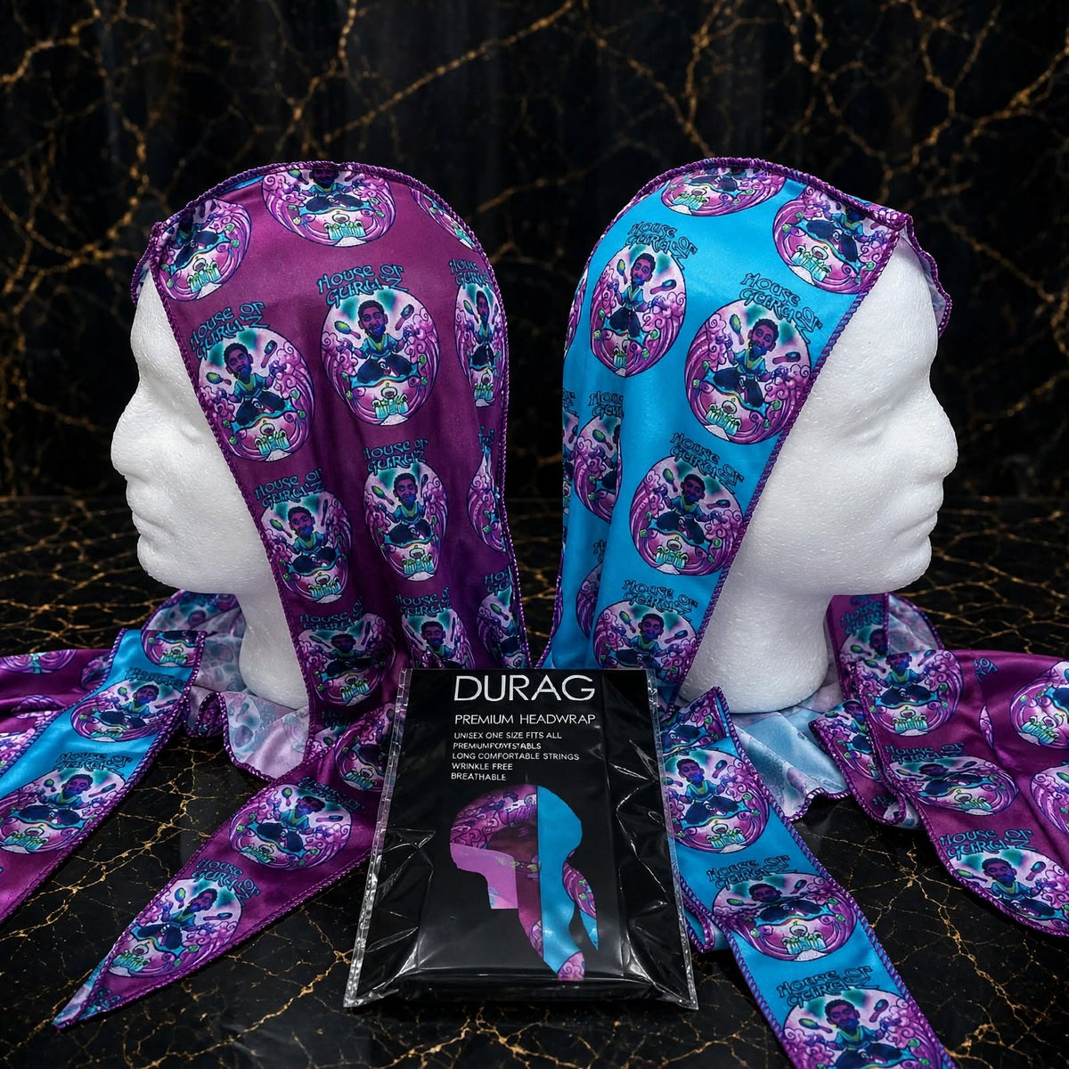 GURU KUZTOM — THE HOGA THRONE™ — SCARLET EDITION — PURE SILK