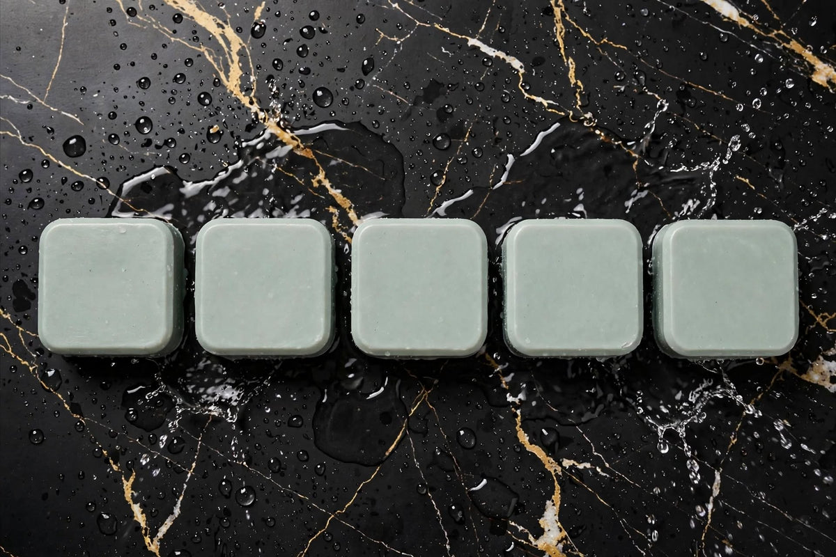 THE HONOR SQUARE SMOOTH 5-PACK - Clean Smooth Surface | 2.8 OZ Each - 14.0 OZ Total | Premium Moisture Soap | HOG 10/10/10 Standard