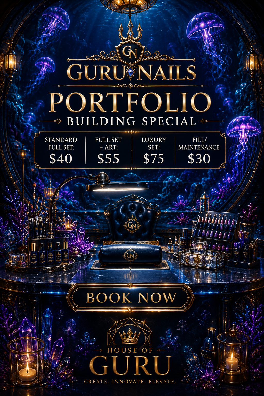 : Guru Nails: Portfolio Building Special
