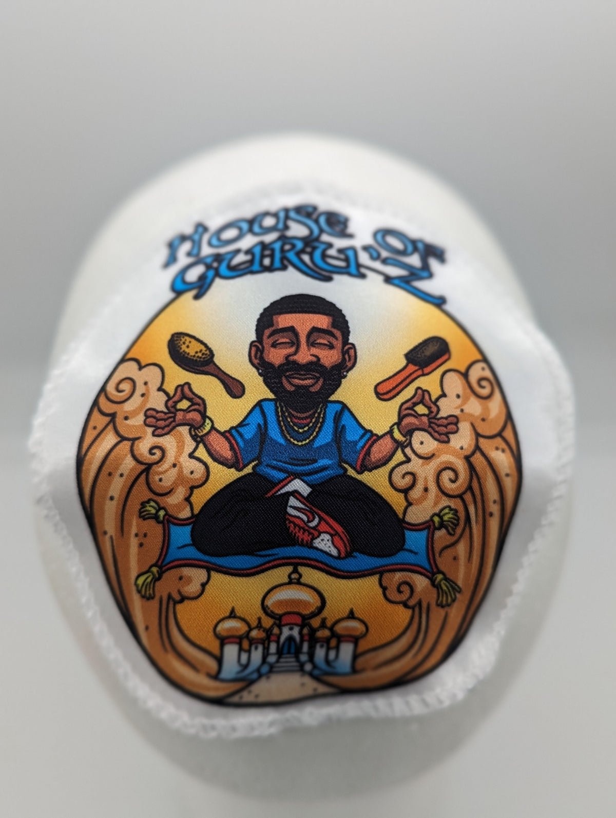THE GURU SEAL™ — Wave Crown Patch | House of Guru'z™ Signature Edition | The House Seal Collection™ | GURU KUZTOM™