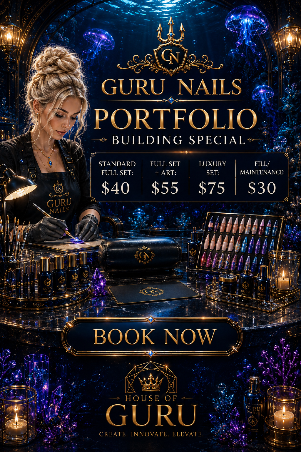 : Guru Nails: Portfolio Building Special