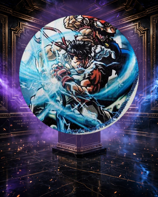 HONOR CLASH™ — CROWN BATTLE™ — MARIO × RYU WAVE CROWN PATCH