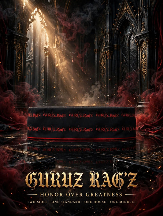 GURUZ RAG'Z™ — THE STANDARD™ REVERSIBLE PERFORMANCE HEADBAND