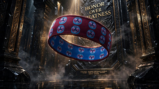 GURUZ RAG'Z™ — THE CREST™ REVERSIBLE PERFORMANCE HEADBAND