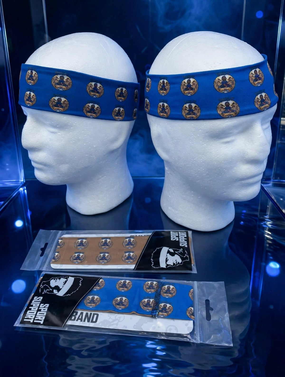 THE HOUSE FLIP™ — Reversible Two-Tone No-Knot Wave Compression Headband | All-Purpose House Edition | GURU KUZTOM™