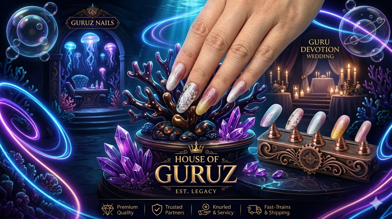 Mermaid Tail press on nails