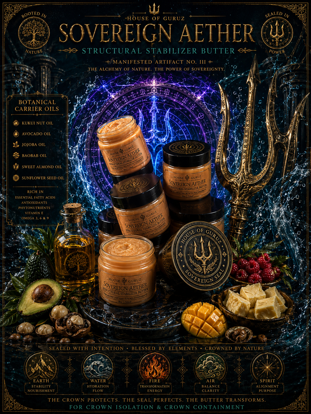 Sovereign Aether: Structural Stabilizer Butter