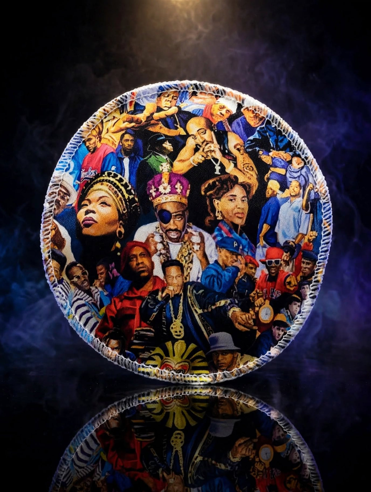 THE LEGENDS™ — Hip-Hop Wave Crown Patch | GURU KUZTOM™