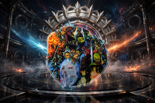 GURU KUZTOM™ — THE INFINITE CLASH™ — MARVEL VS. CAPCOM WAVE CROWN PATCH | CROSSOVER CHAMPIONSHIP COLLECTION