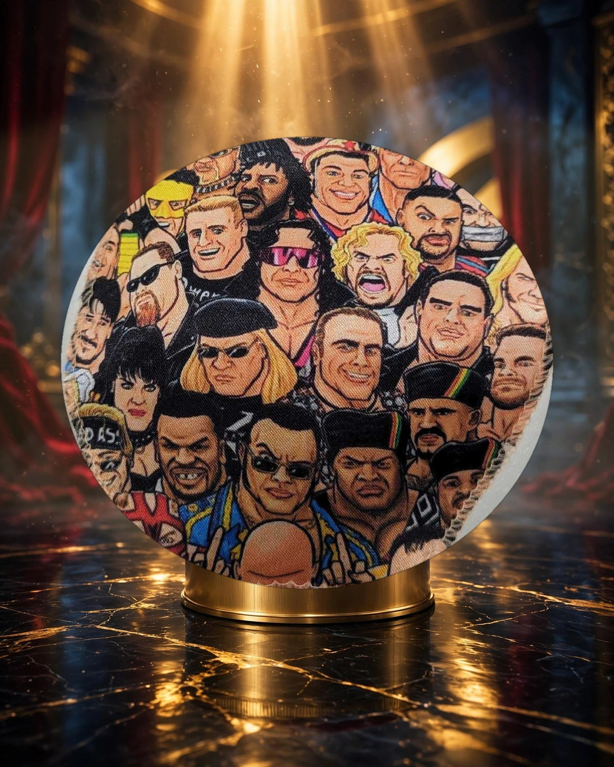 GURU KUZTOM™ — THE RING ROYALTY™ — WAVE CROWN PATCH | CHAMPIONSHIP COLLECTION