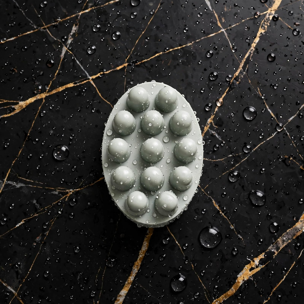 THE 5.4 OZ OVAL MASSAGER™ — 3-PACK | 5.4 OZ Premium Silicone Massage Bar | 14-Nub Deep Tissue Design