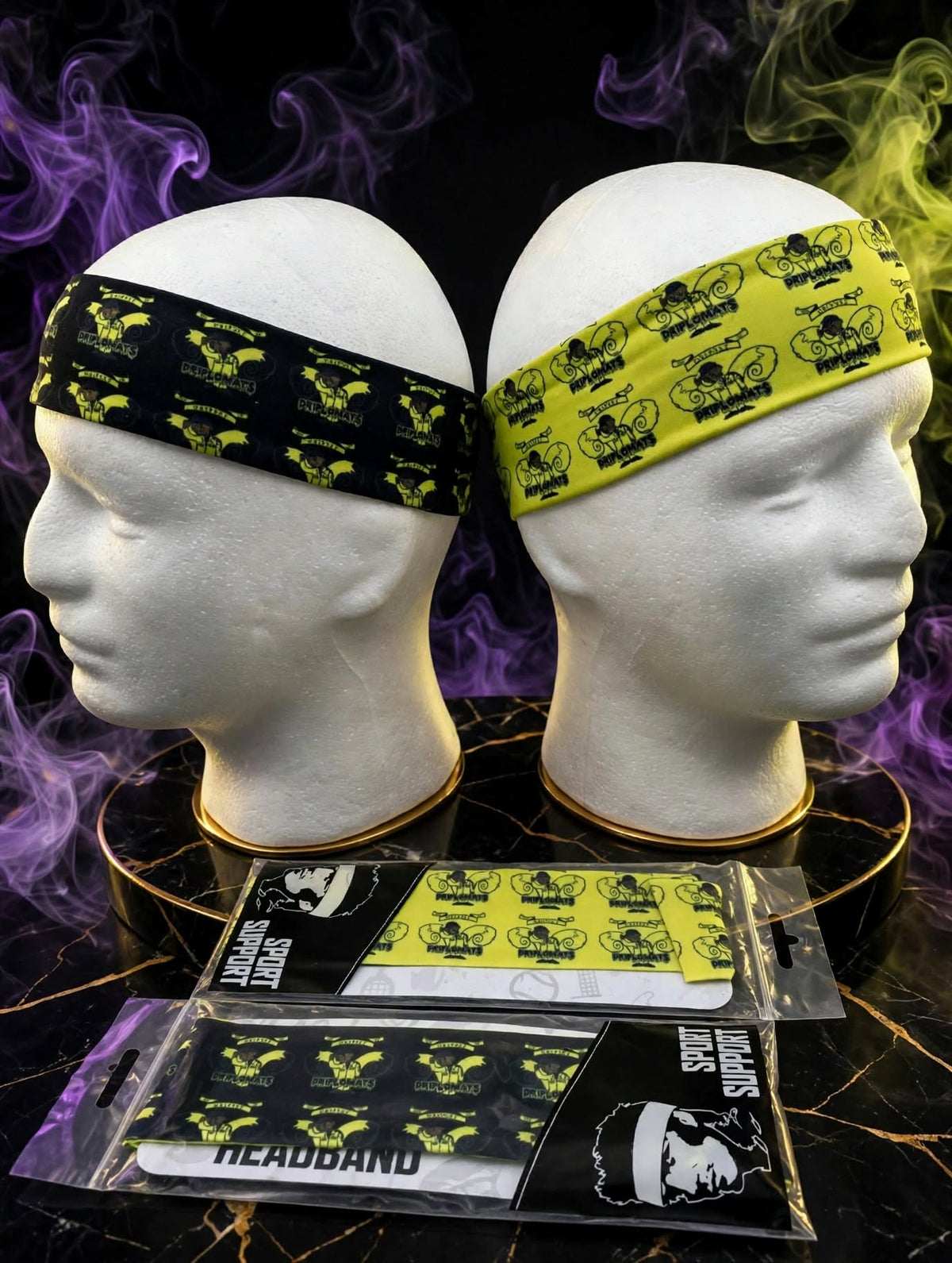 THE FRONTLINE BAND™ — Honor Over Greatness Squad Headband | Driplomats Wave Team | Single
